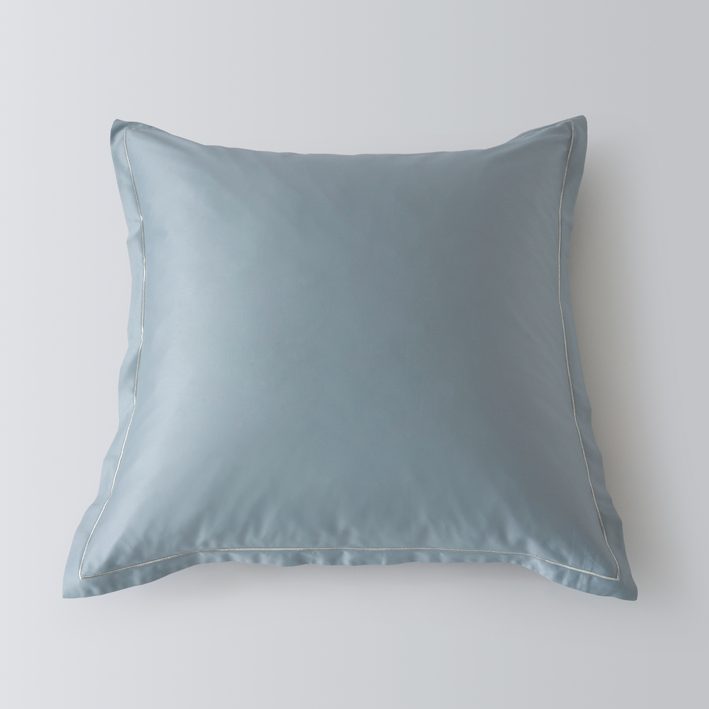 Baumwollsatinbettwäsche Nyx Aquamarin 80 x 80 cm Baumwollsatinbettwäsche Nyx Aquamarin 80 x 80 cm