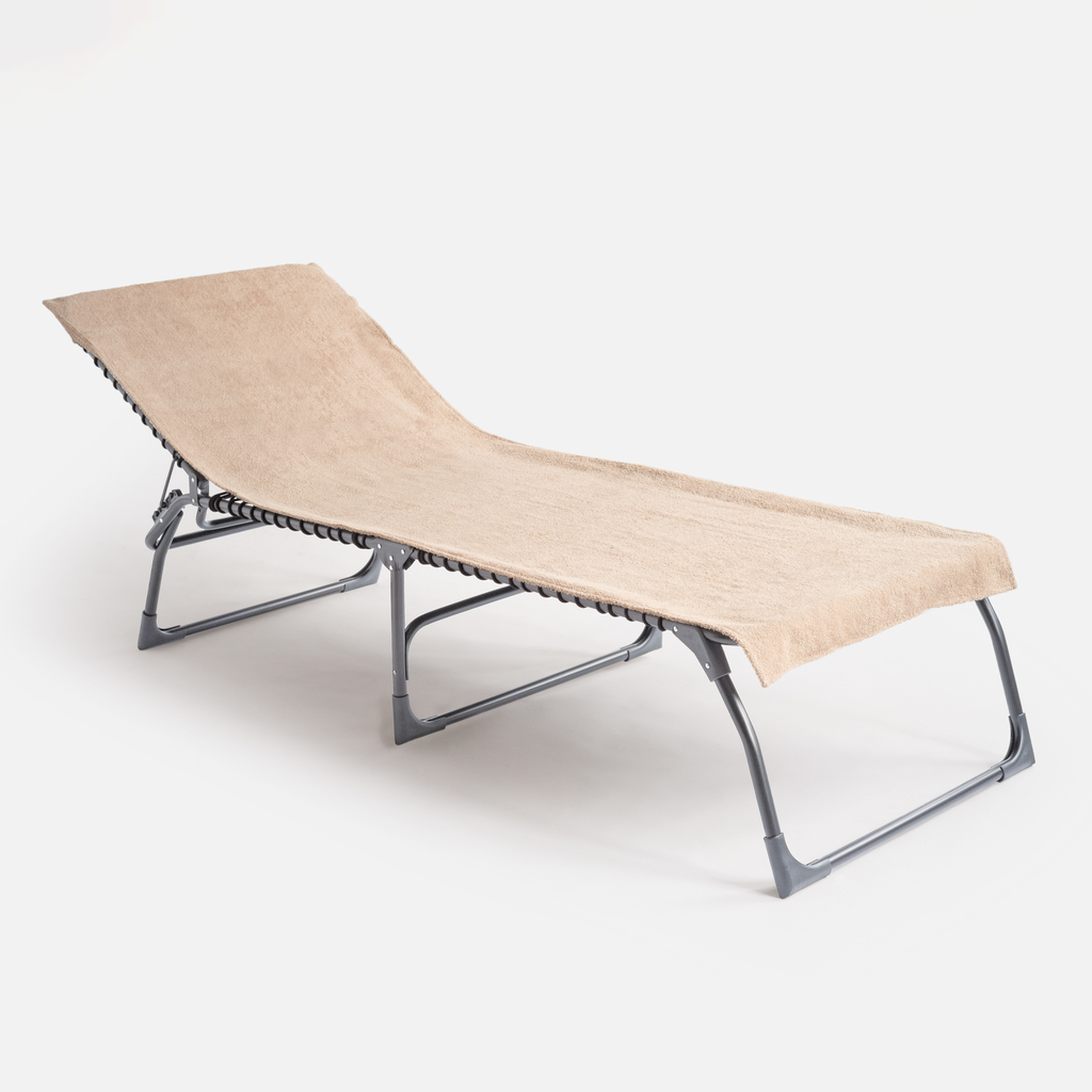 FIAM Frottee-Auflage 190 x 70cm Weiß - 5