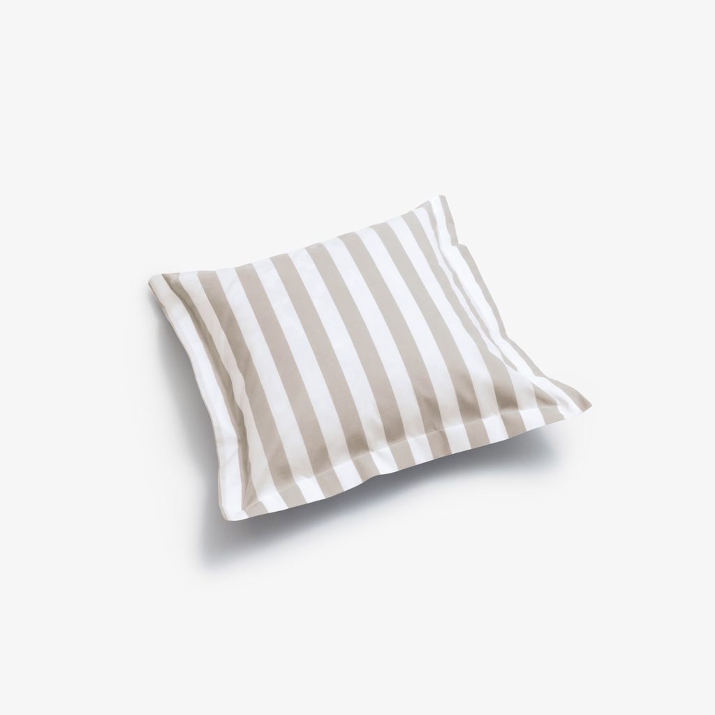 Kissenbezug Liselund Blockstreifen Beige 40 x 40 cm