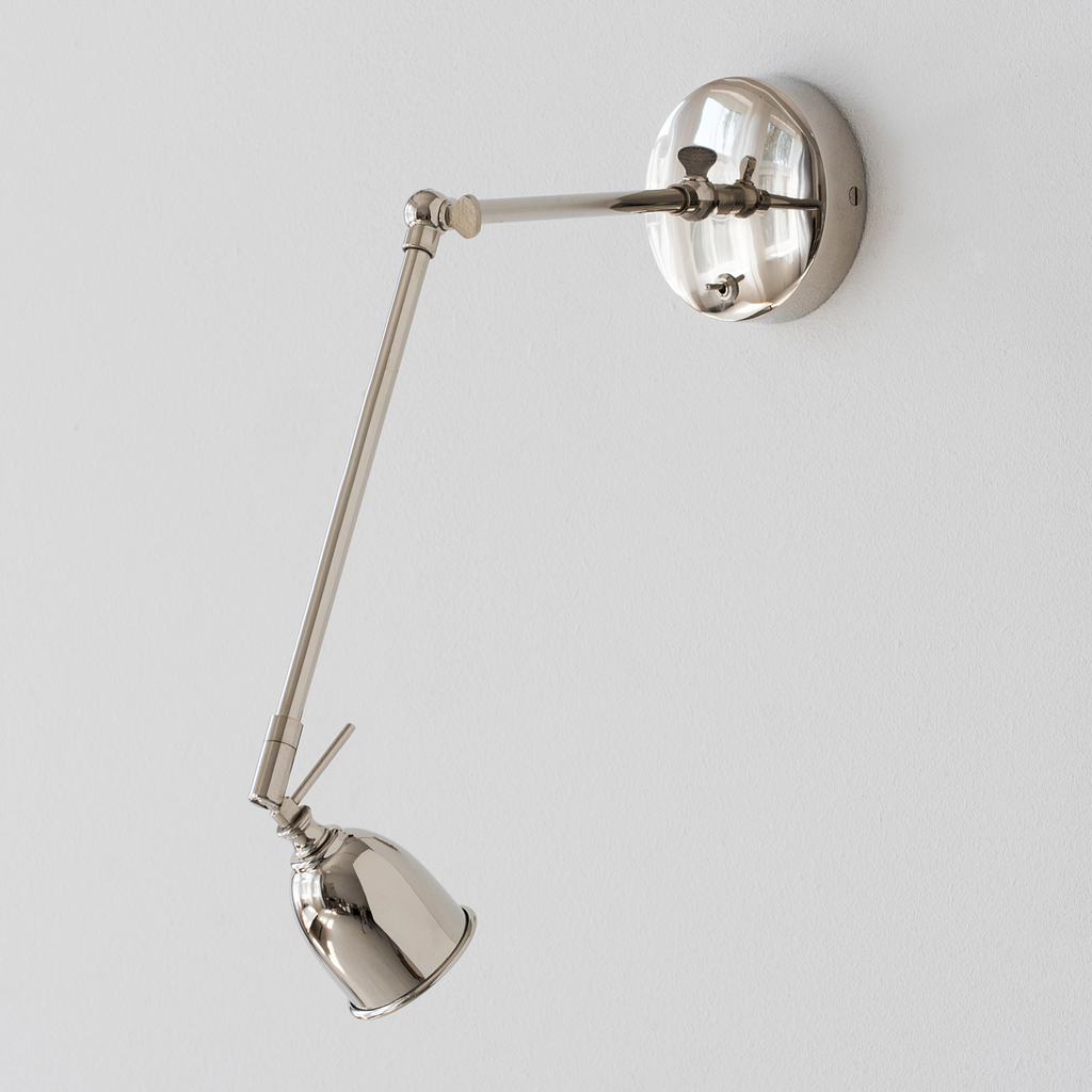 Casadisagne Wandleuchte Zwolle Nickel Casadisagne Wandleuchte Zwolle Nickel