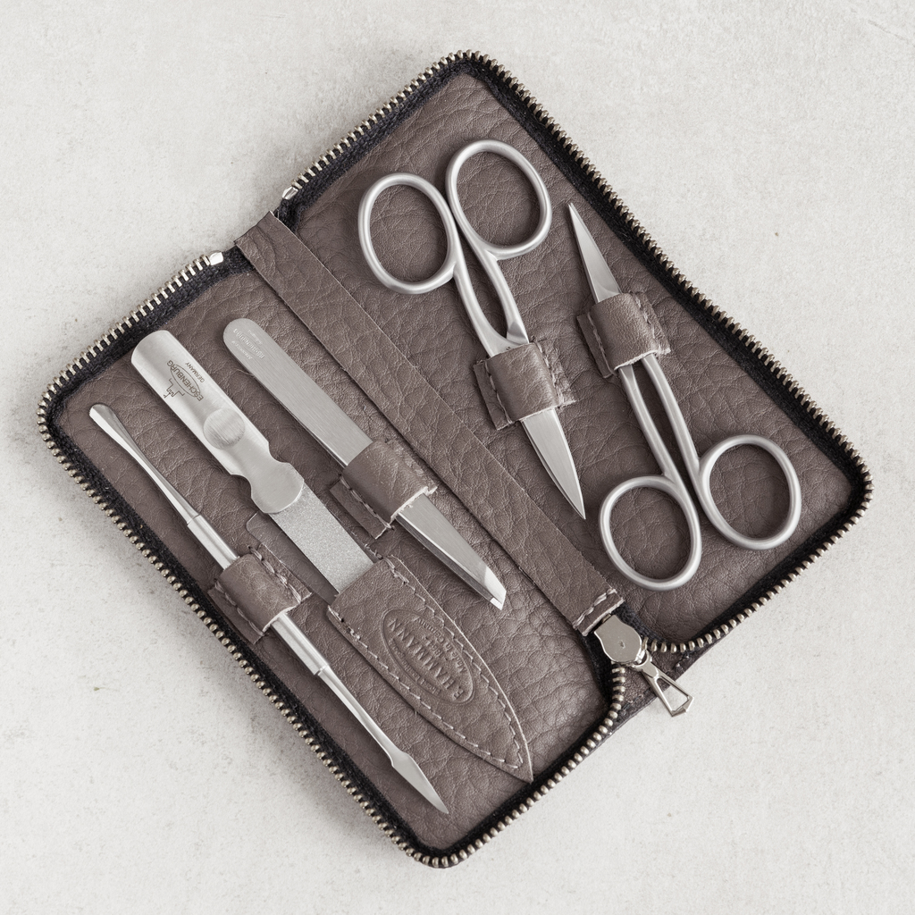 Hammann Maniküre-Etui Taupe klein - 2 Hammann Maniküre-Etui Taupe klein - 2