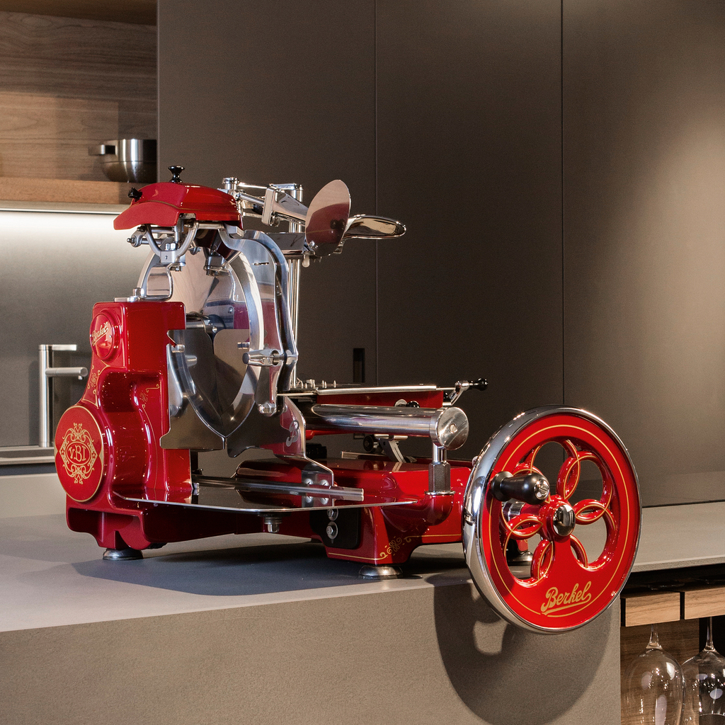 Berkel Volano Tribute Schneidemaschine mit Schwungrad Berkel Volano Tribute Schneidemaschine mit Schwungrad