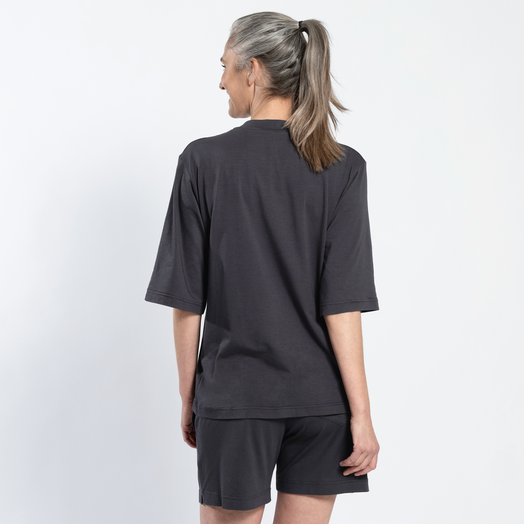 Sunday in Bed X Torquato Shirt Ilona Nearly Black S - 4