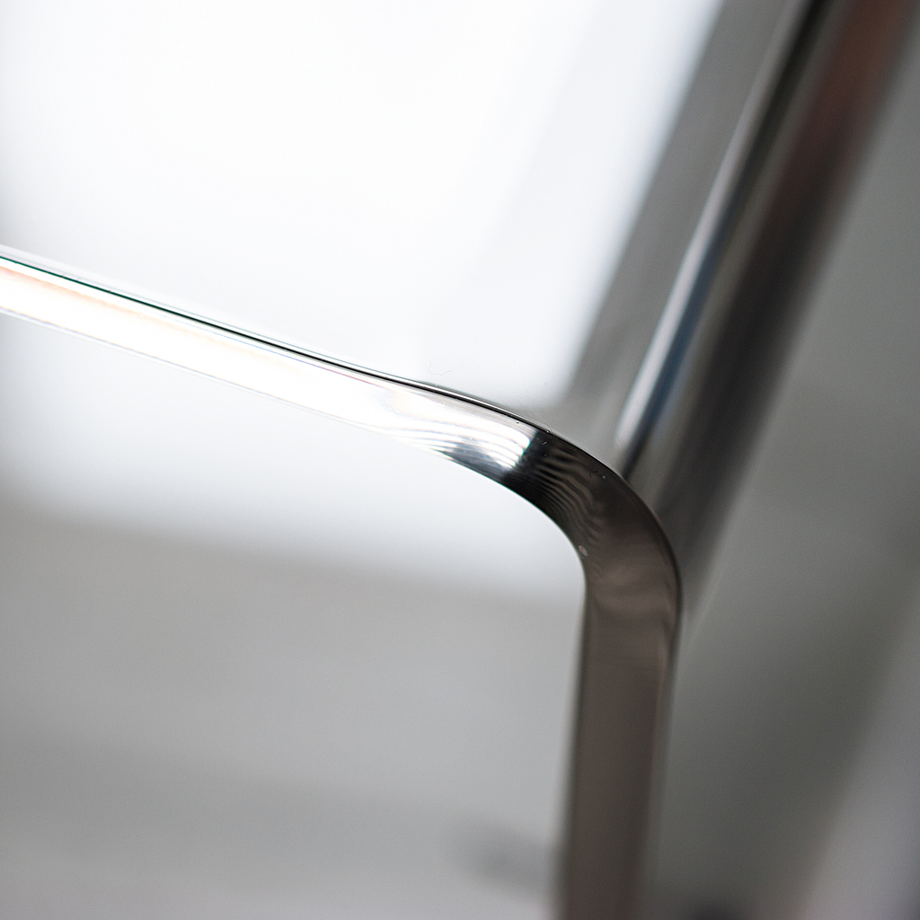 Acryl-Beistelltisch Klar 60 cm - 2 Acryl-Beistelltisch Klar 60 cm - 2