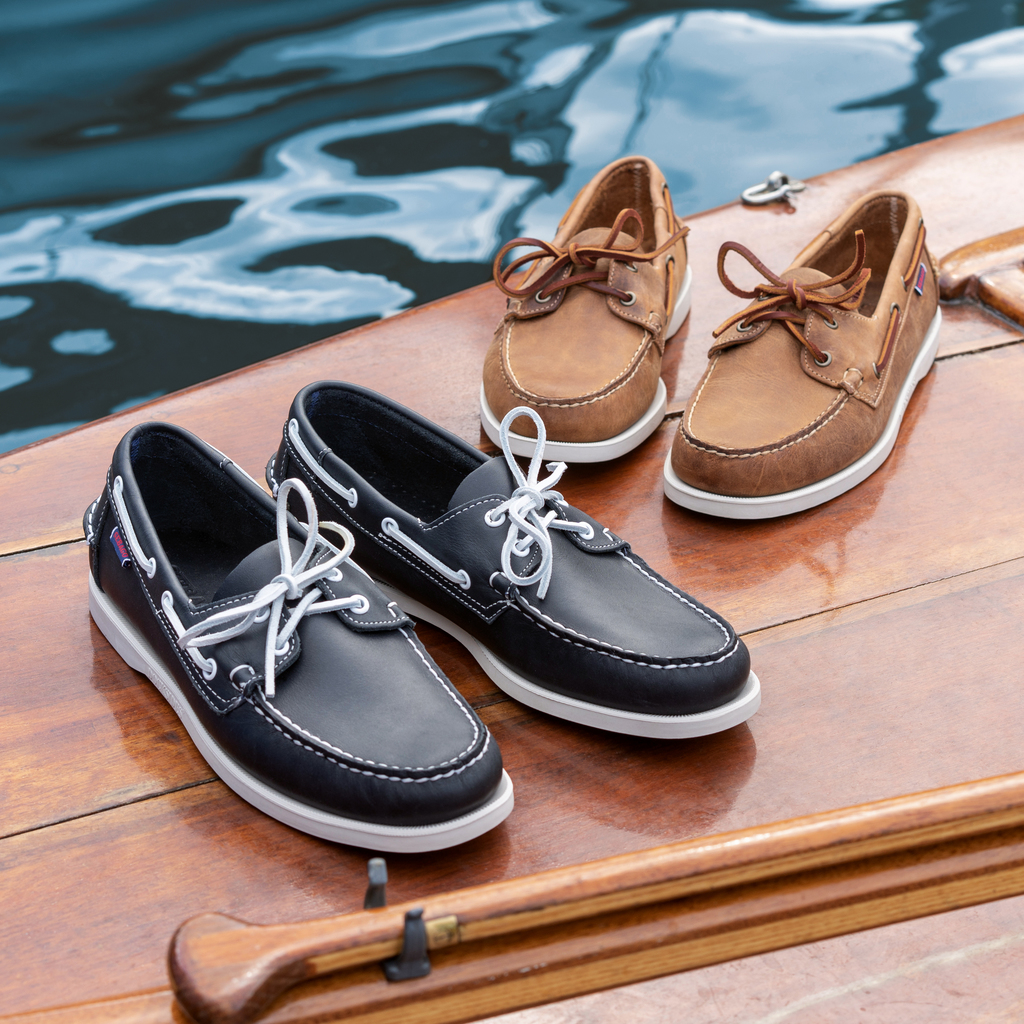 Sebago Docksides Damen Navy 36 - 3