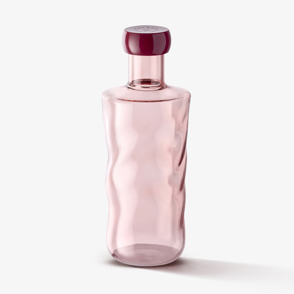 Wasserflasche Paveau Swirl Altrosa