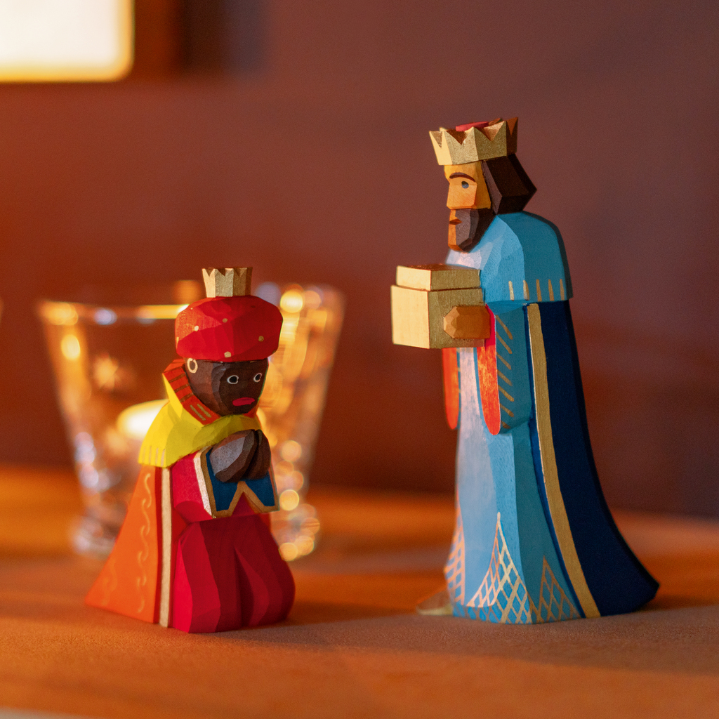 Sievers-Hahn Krippenfigur Heiliger König Caspar - 2 Sievers-Hahn Krippenfigur Heiliger König Caspar - 2