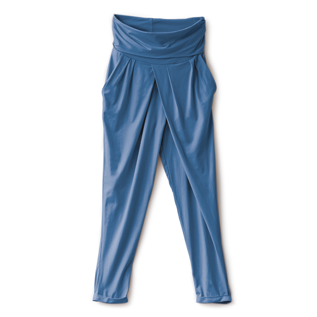 Sunday in Bed X Torquato Pyjamahose Mila lang Blau S - 3