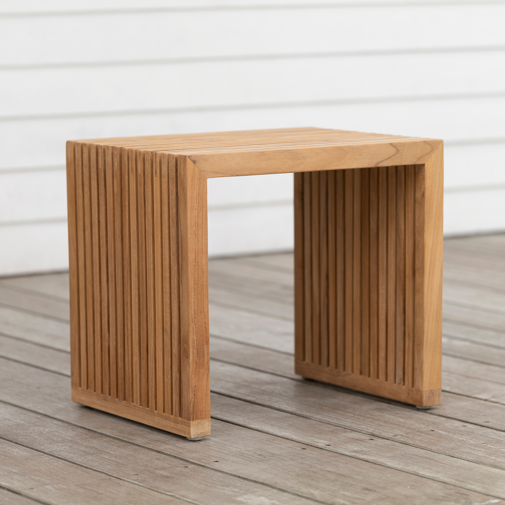 Teakhocker Vinklet Teakhocker Vinklet