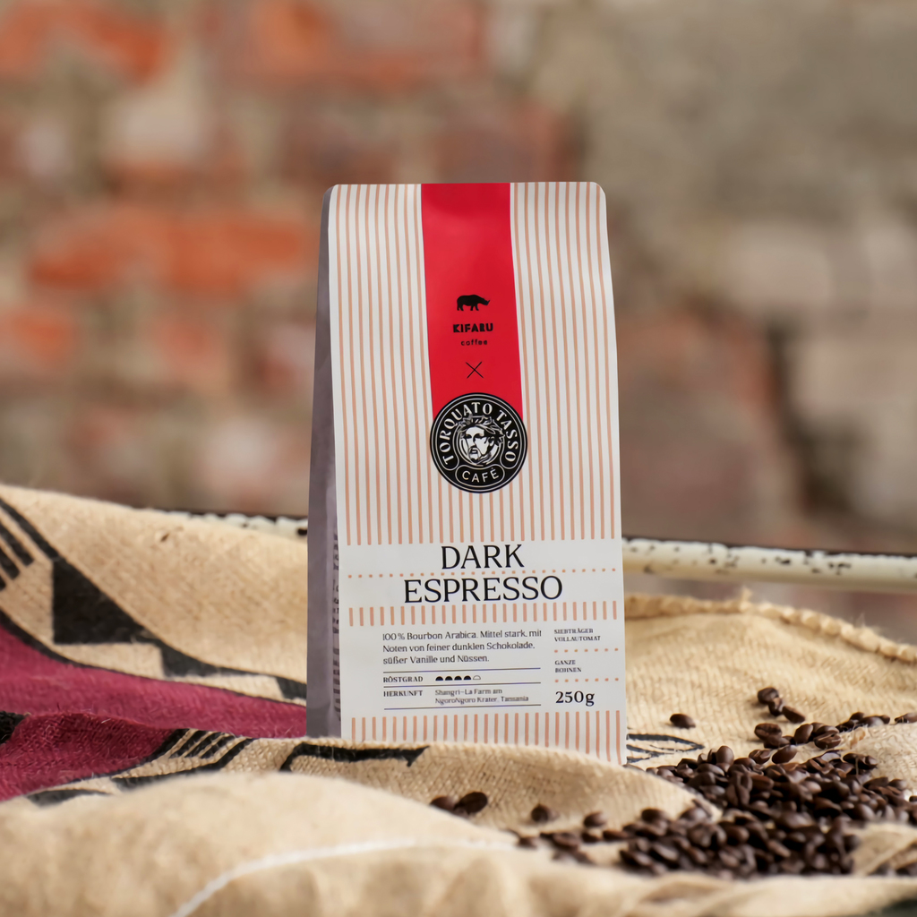 Kifaru X Torquato Tasso DARK ESPRESSO 250 g