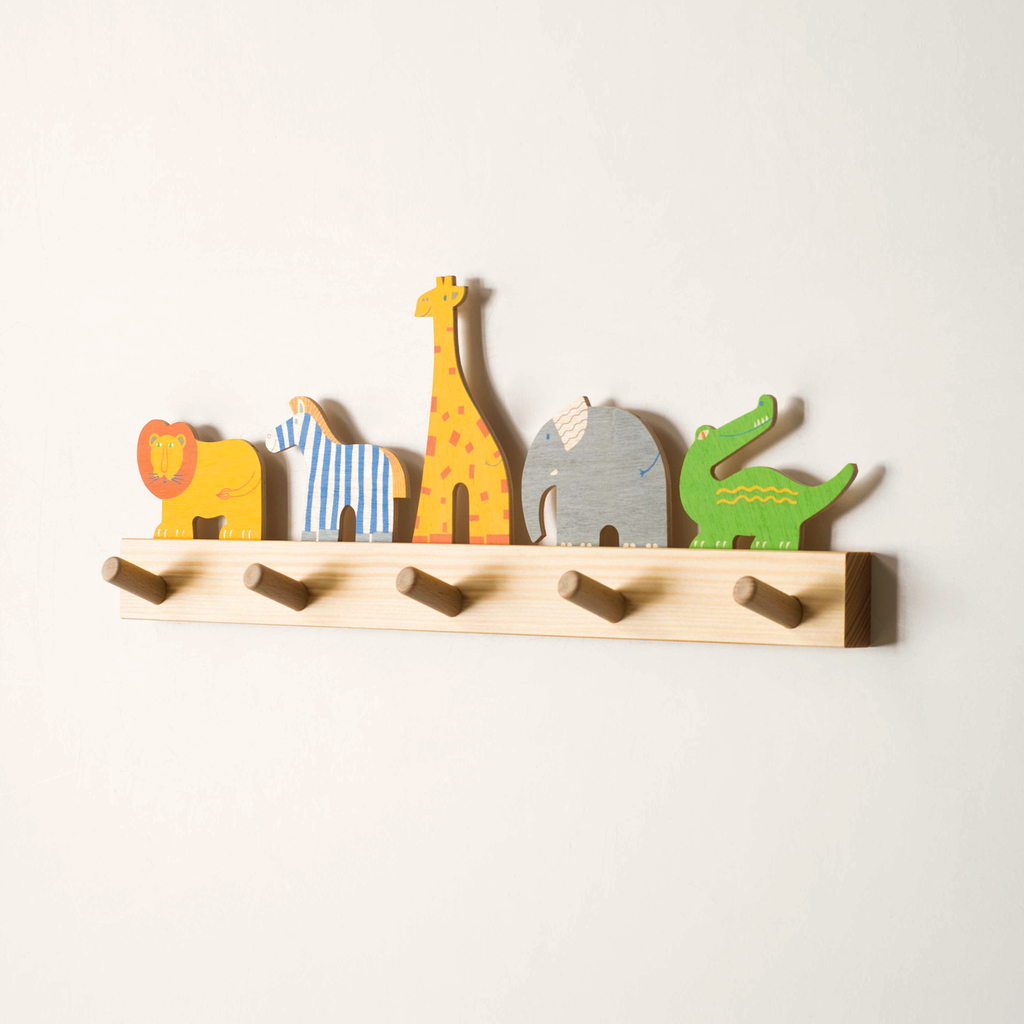 Kindergarderobe Wilde Tiere Kindergarderobe Wilde Tiere