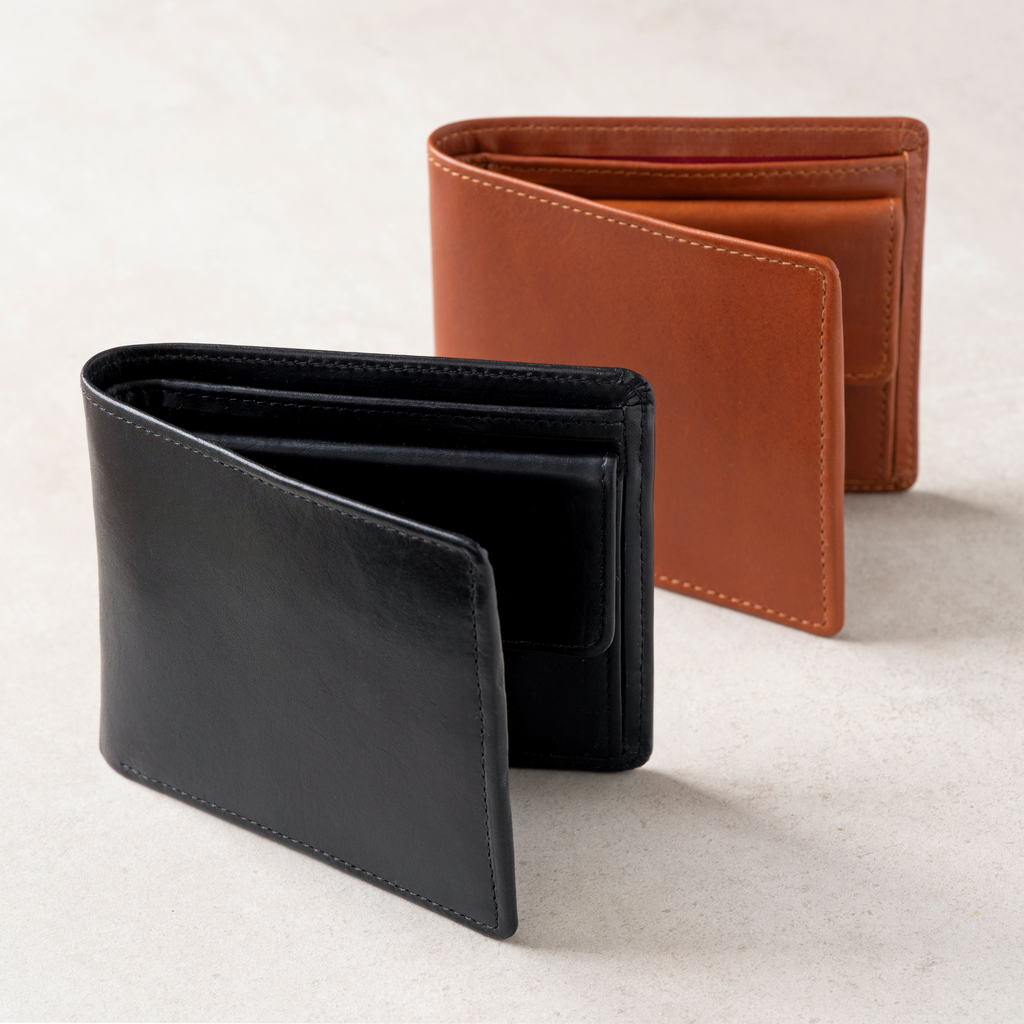 Balfour & Poole Portmonnaie mit Münzfach Sattelbraun - 3 Balfour & Poole Portmonnaie mit Münzfach Sattelbraun - 3