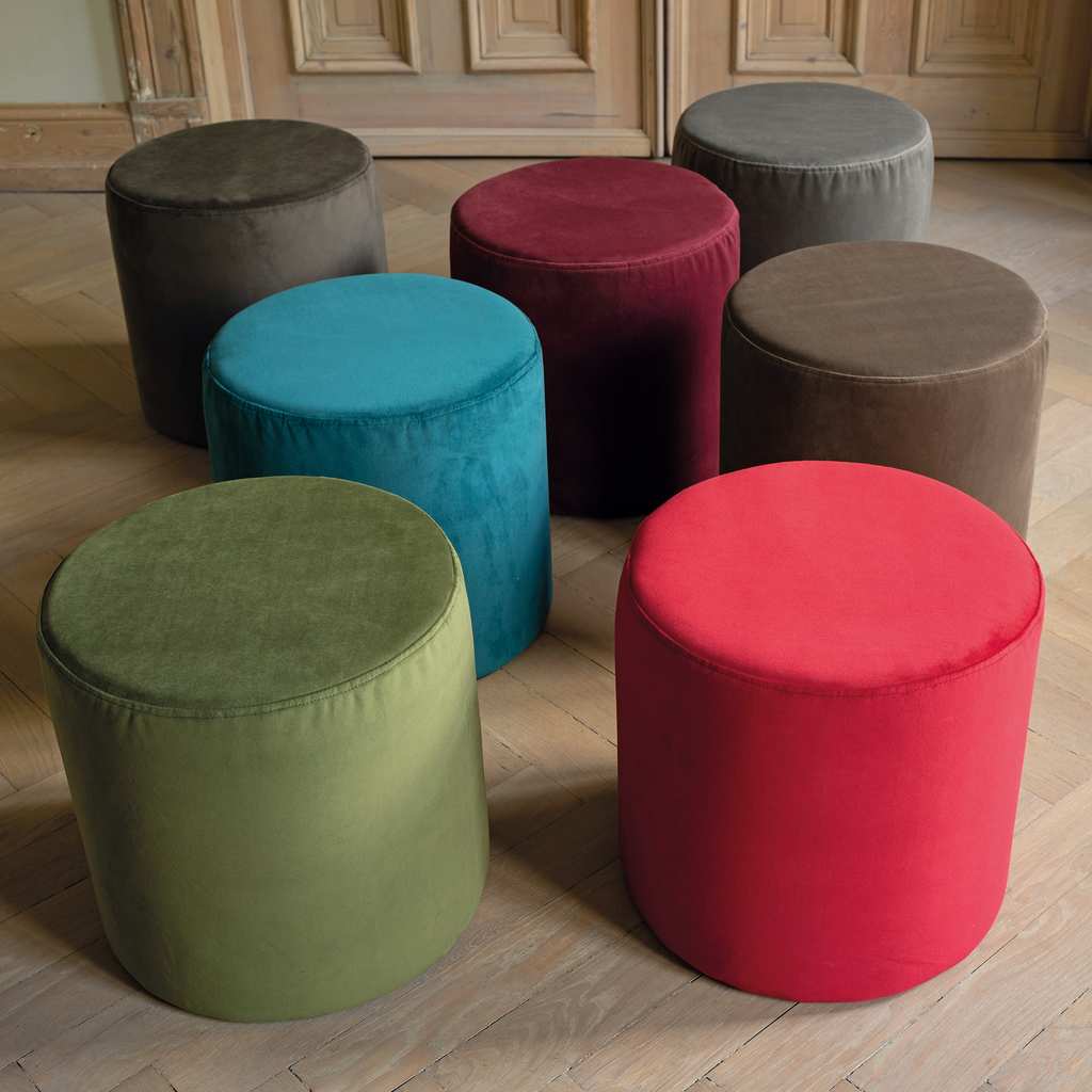 Pouf Anglet Aubergine - 3