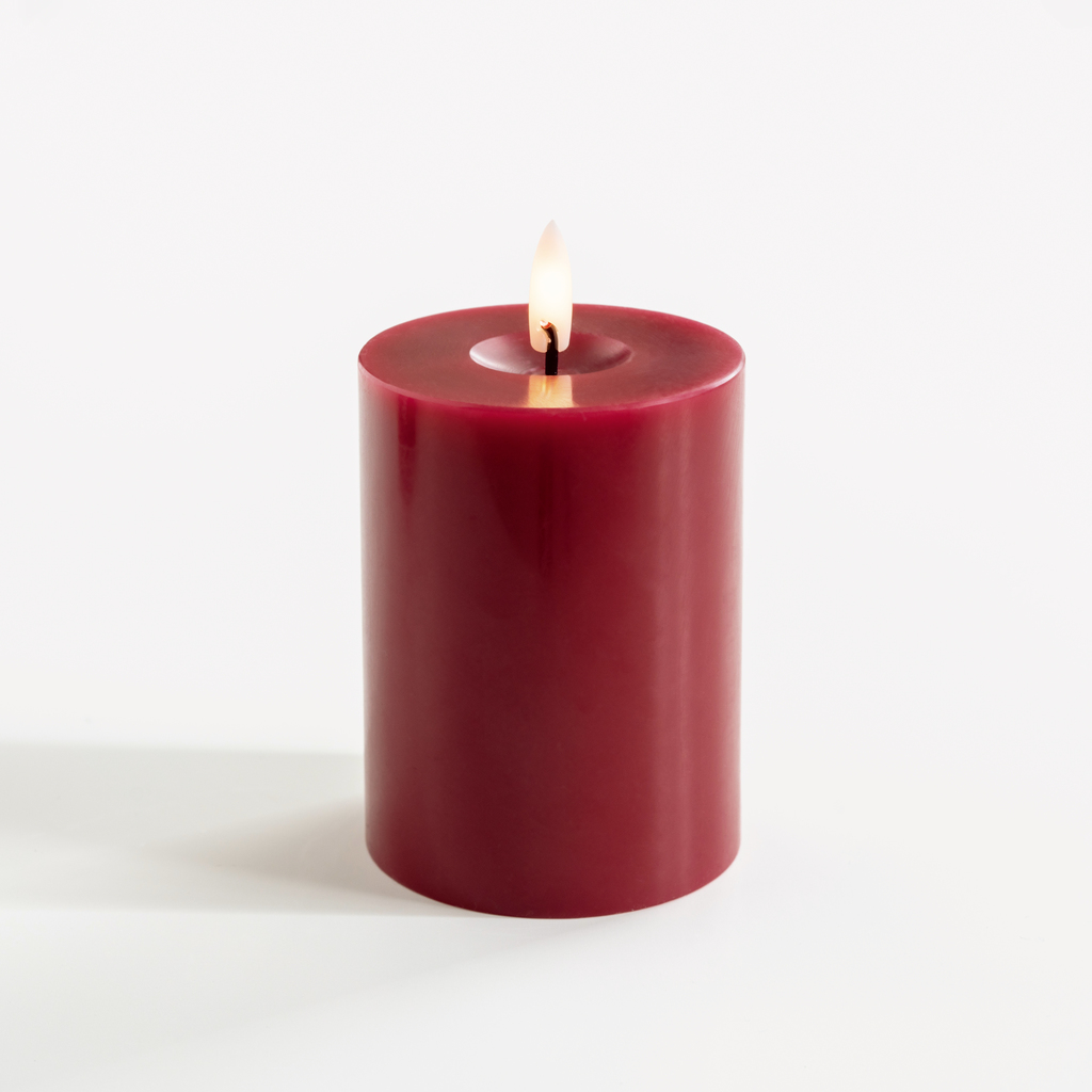 Ester & Erik LED Stumpenkerze Deep Wine 10 cm Ester & Erik LED Stumpenkerze Deep Wine 10 cm