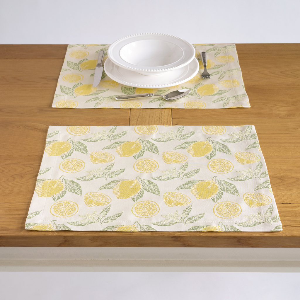 Busatti Tischset Limoncello 40 x 50 cm - 3 Busatti Tischset Limoncello 40 x 50 cm - 3