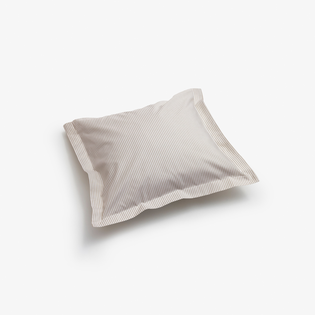 Kissenbezug Liselund Streifen Beige 40 x 40 cm Kissenbezug Liselund Streifen Beige 40 x 40 cm