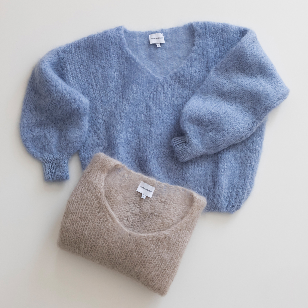 Americandreams Mohair-Pullover Milana Ombre XL - 2