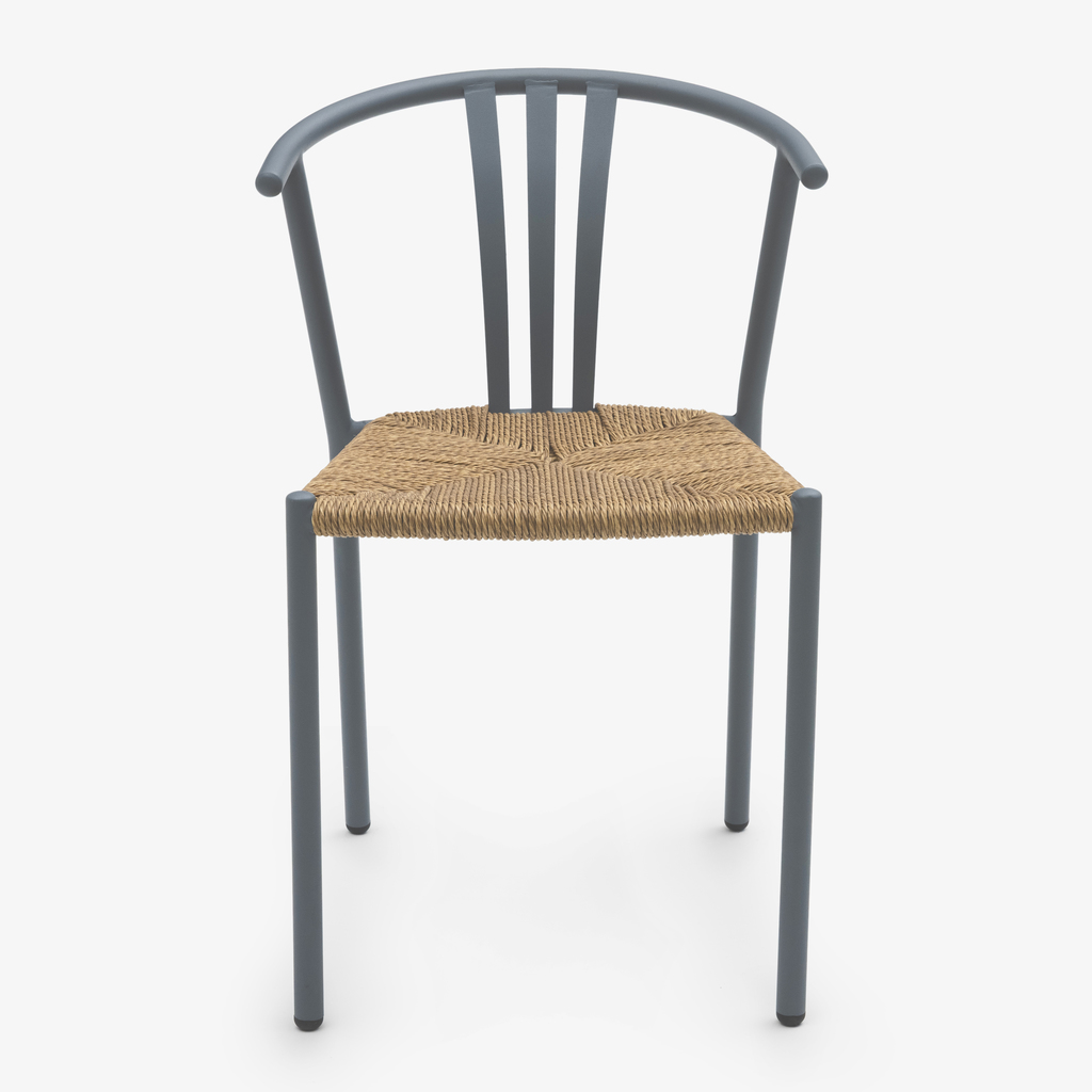 China Chair für die Terrasse Gewittergrau