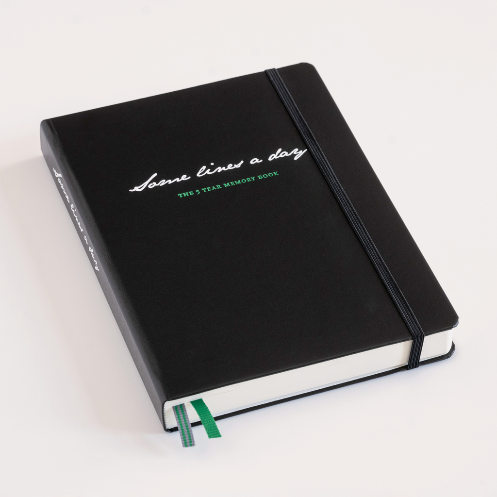 Leuchtturm1917 Fünfjahresbuch Some lines a Day Schwarz Leuchtturm1917 Fünfjahresbuch Some lines a Day Schwarz