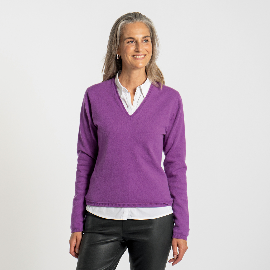 William Lockie X Torquato V-Ausschnitt Kaschmir Charlotte - 5 William Lockie X Torquato V-Ausschnitt Kaschmir Charlotte - 5