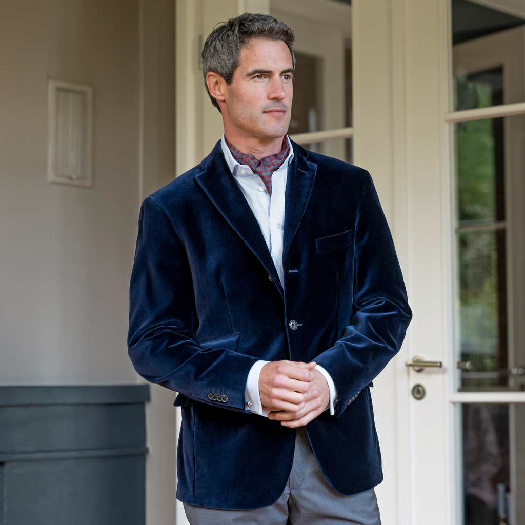 Risby & Leckonfield Samtblazer Gr. 56 Risby & Leckonfield Samtblazer Gr. 56