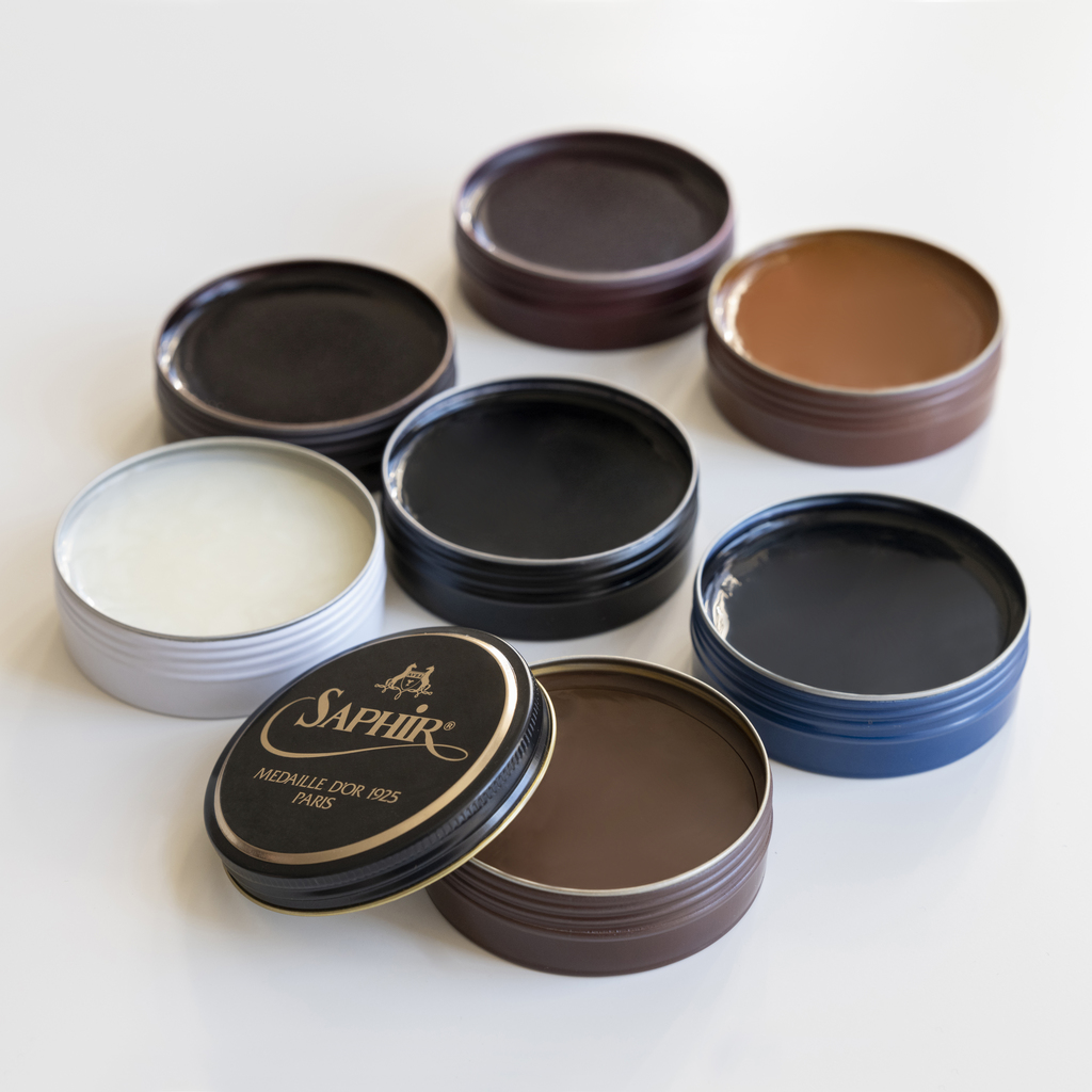 Saphir Glanzwachs dunkelbraun - 2 Saphir Glanzwachs dunkelbraun - 2