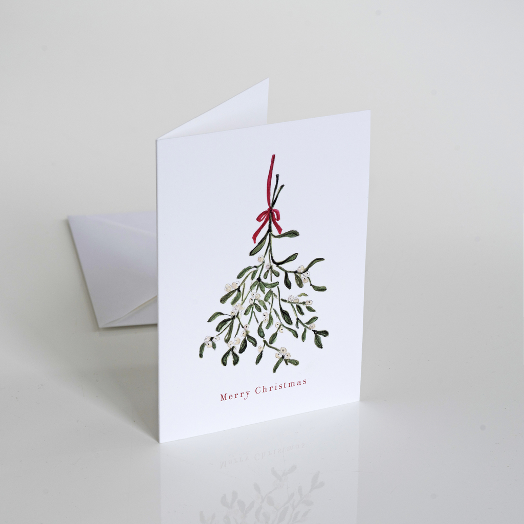 Weihnachtskarte: Mistletoe Weihnachtskarte: Mistletoe