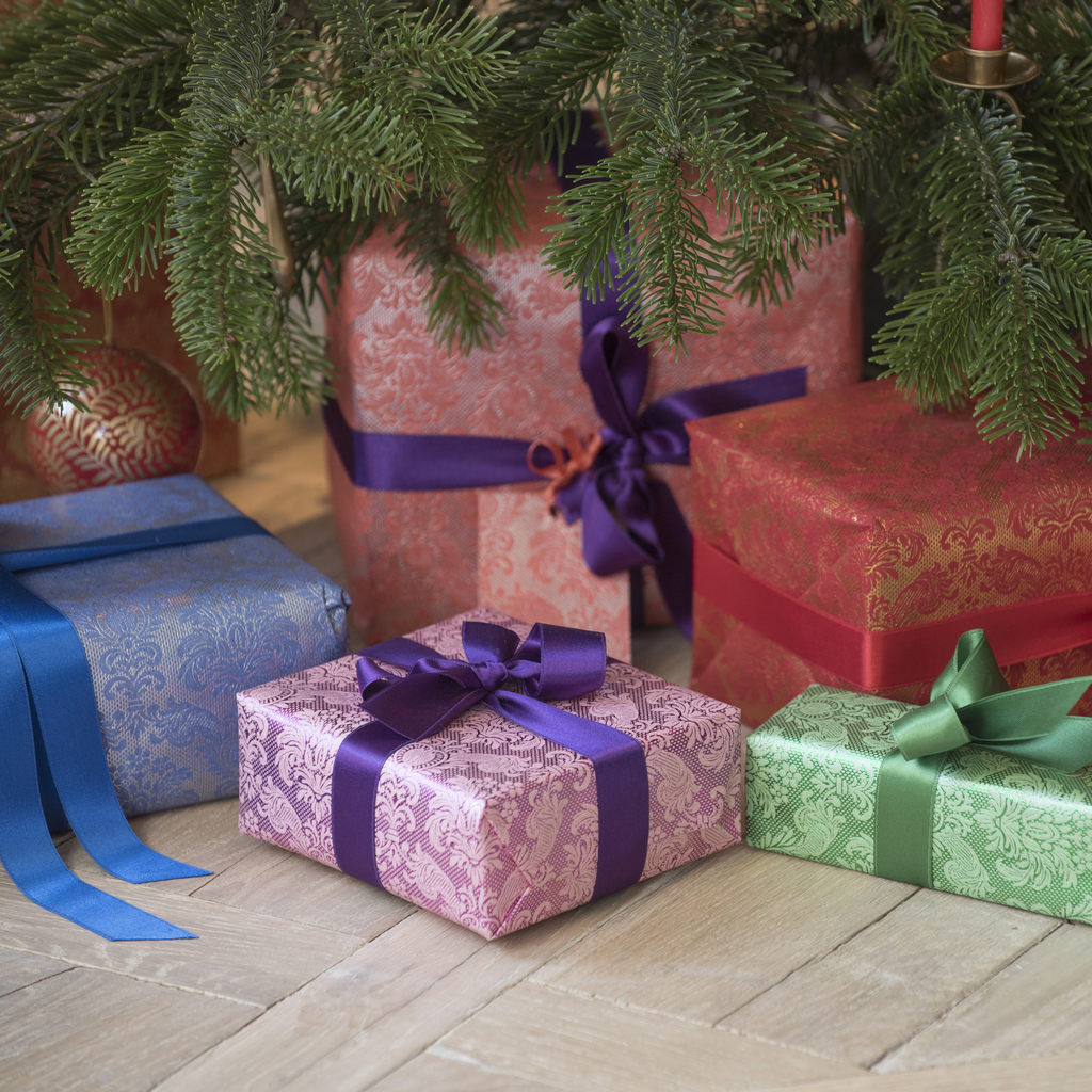 Geschenkpapiere Tapisserie Gold (4 Bogen) - 4 Geschenkpapiere Tapisserie Gold (4 Bogen) - 4