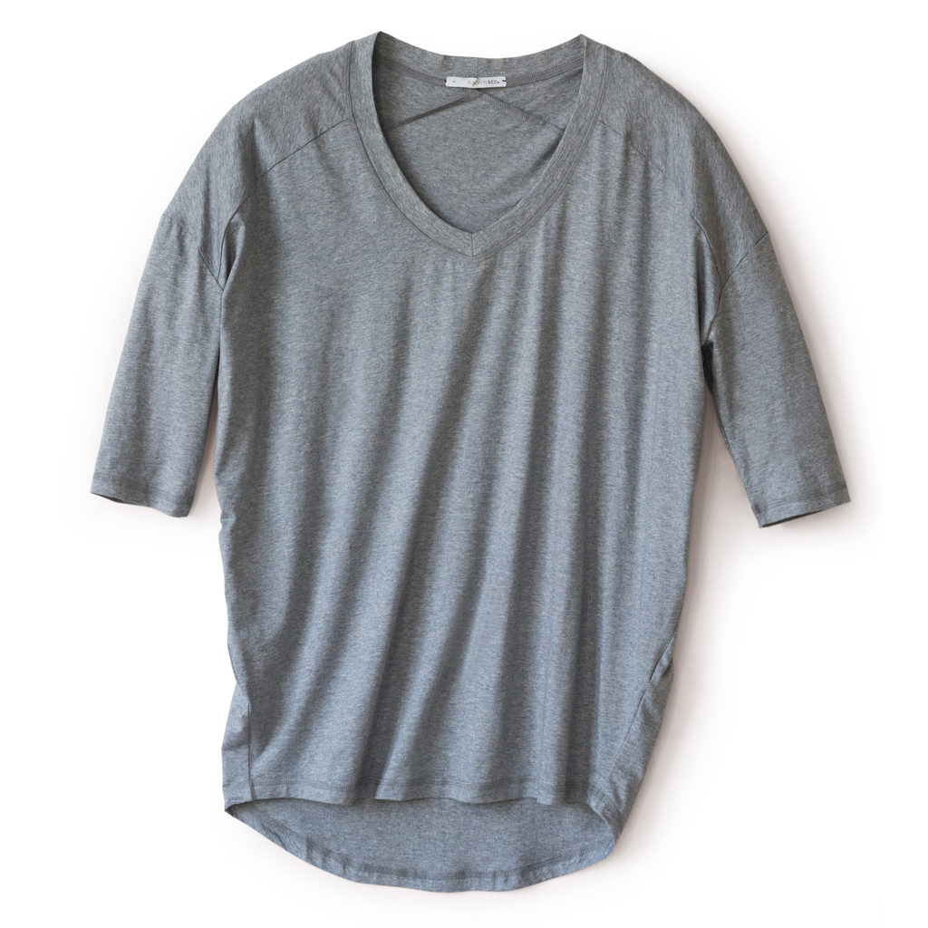 Sunday in Bed X Torquato Pyjamashirt Hazel Blau L - 5