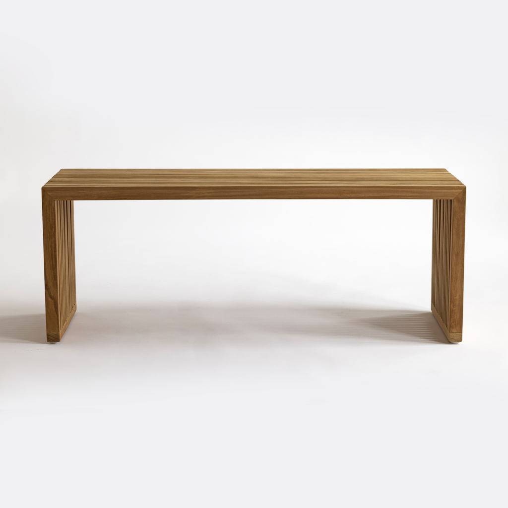 Teakbank Vinklet - 4 Teakbank Vinklet - 4