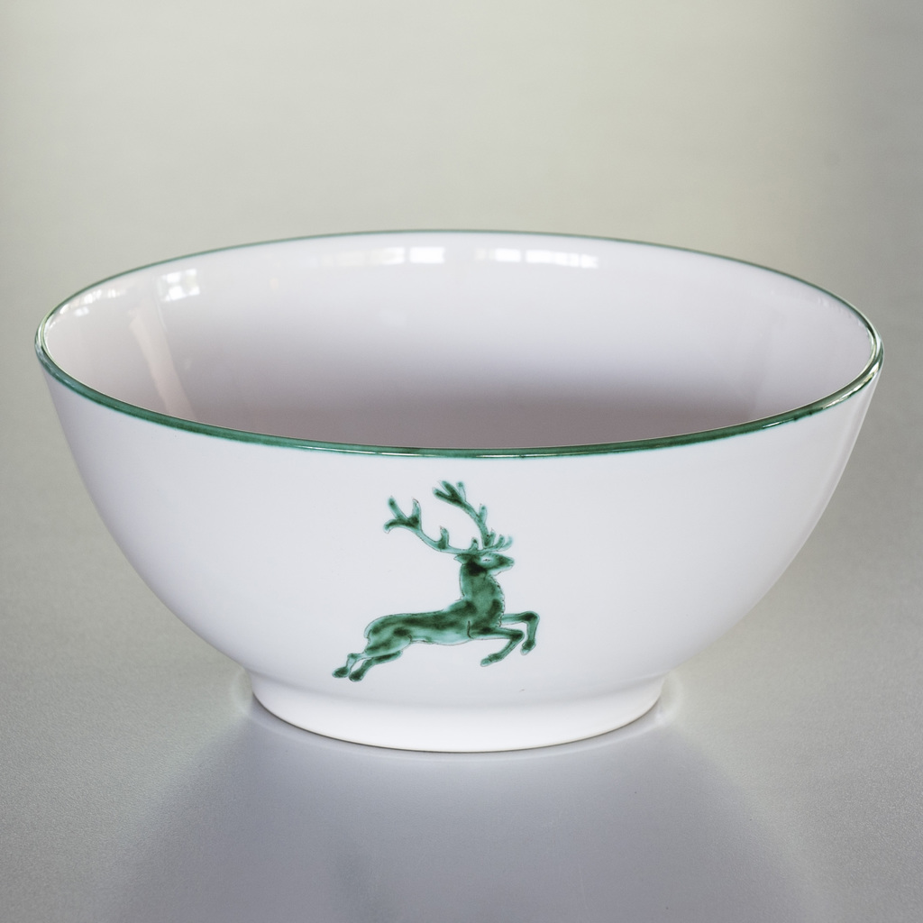 Grüner Hirsch Schüssel groß Grüner Hirsch Schüssel groß