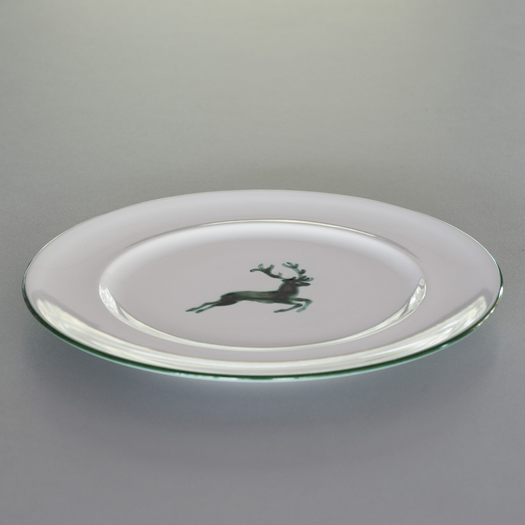 Teller Grüner Hirsch 29 cm