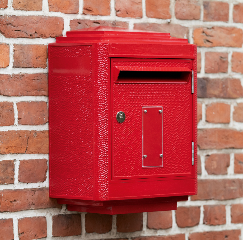 Briefkasten La Boîte Jaune Grand Modèle 1950 Rot Briefkasten La Boîte Jaune Grand Modèle 1950 Rot