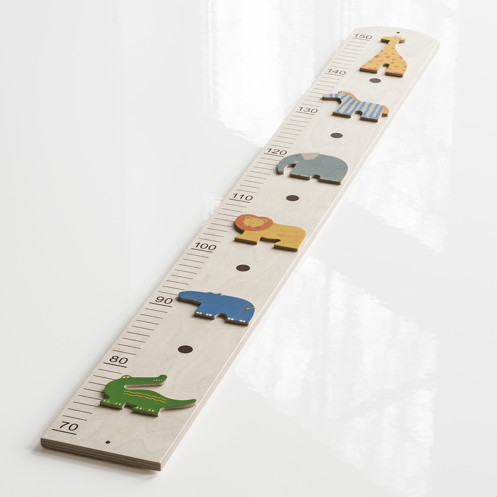 Meßlatte Wilde Tiere Meßlatte Wilde Tiere