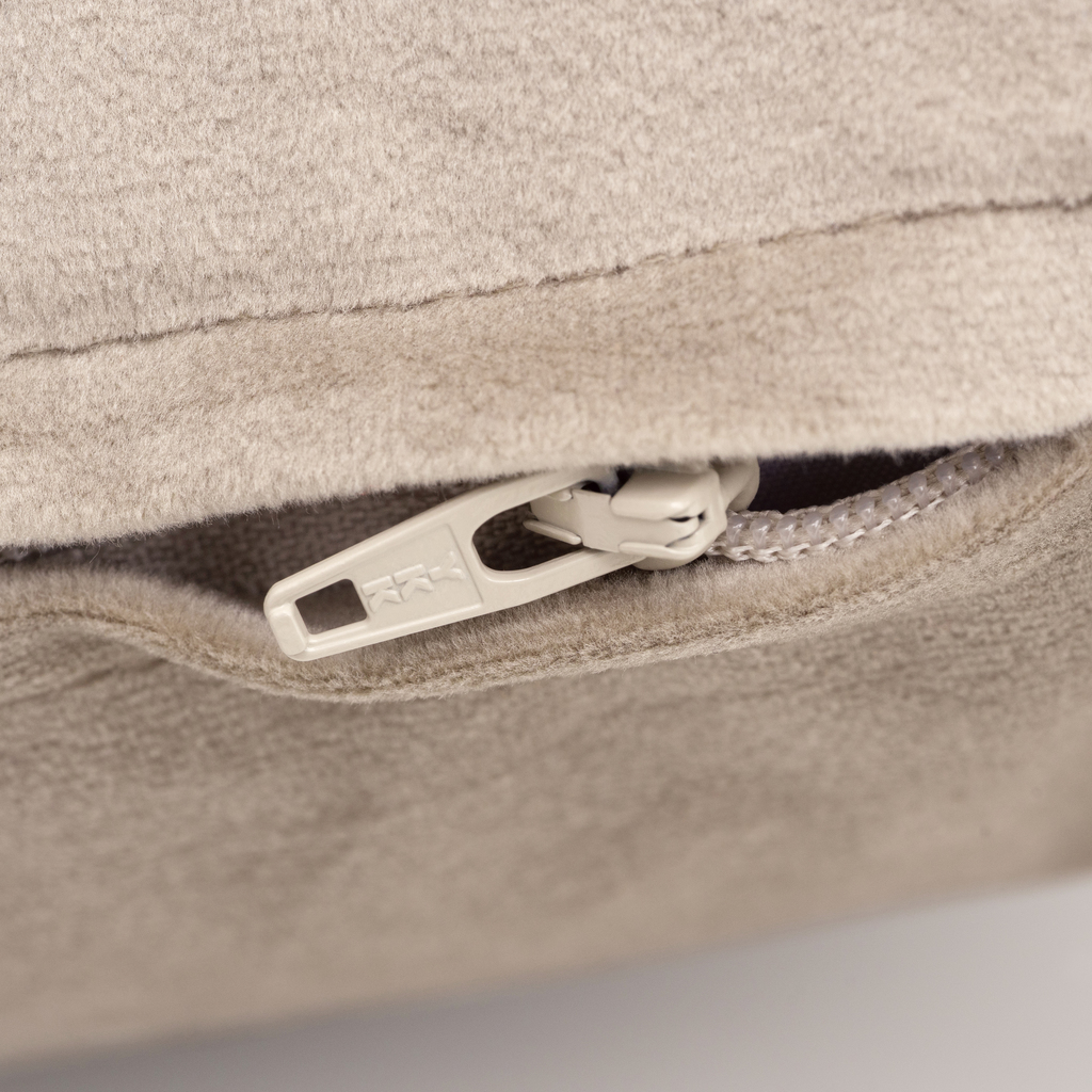 Samtkissen Celeste Beige 40 x 40 cm