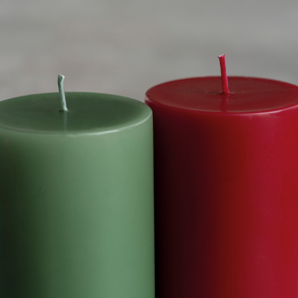 Ester & Erik Stumpenkerze Ø 7 cm, Höhe 15 cm - 4 Ester & Erik Stumpenkerze Ø 7 cm, Höhe 15 cm - 4