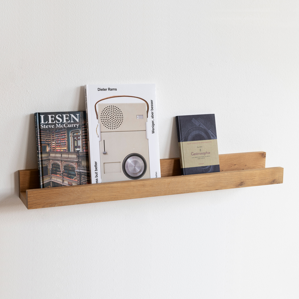 Wandregal Eiche 80 x 12 cm Wandregal Eiche 80 x 12 cm