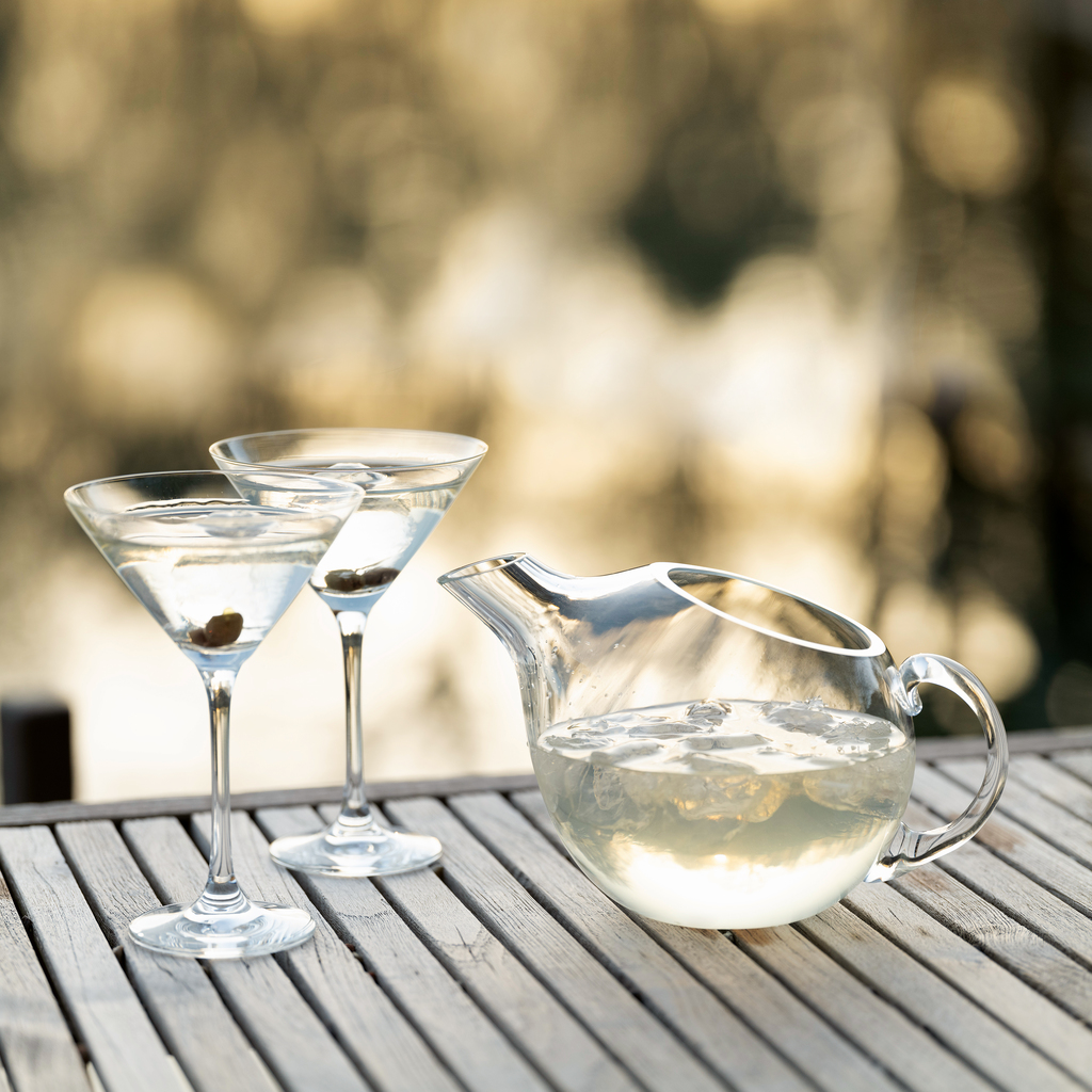 Vicke Lindstrand 1934: Orrefors Martini Pitcher Mingus - 2