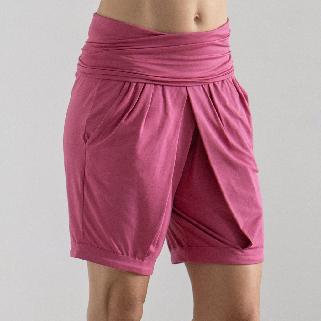 Sunday in Bed X Torquato Pyjamahose Mila Shorty Fuchsia L Sunday in Bed X Torquato Pyjamahose Mila Shorty Fuchsia L