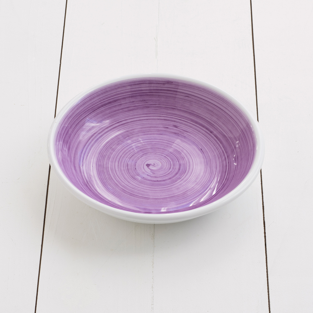 Ruggeri Brushed Lilla Suppenteller  22 cm