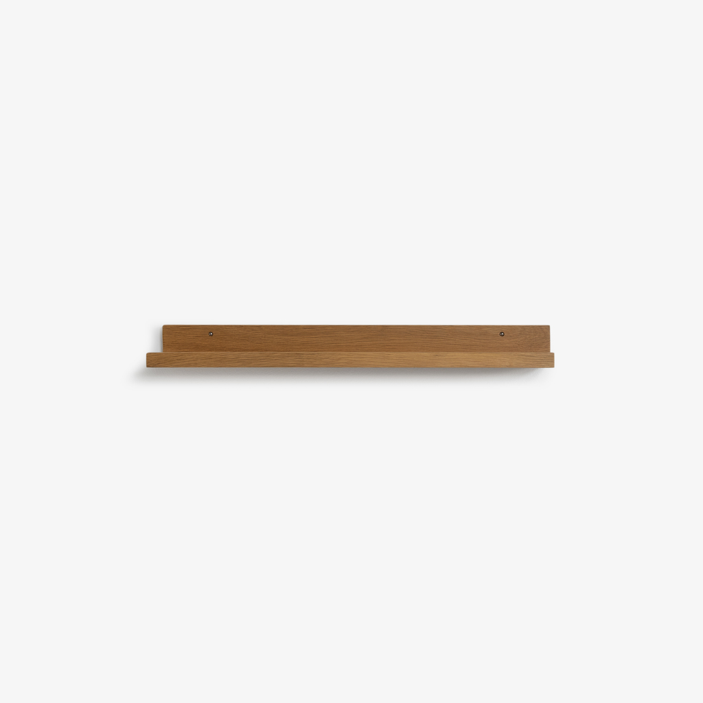 Wandregal Eichenholz 80 x 14 cm