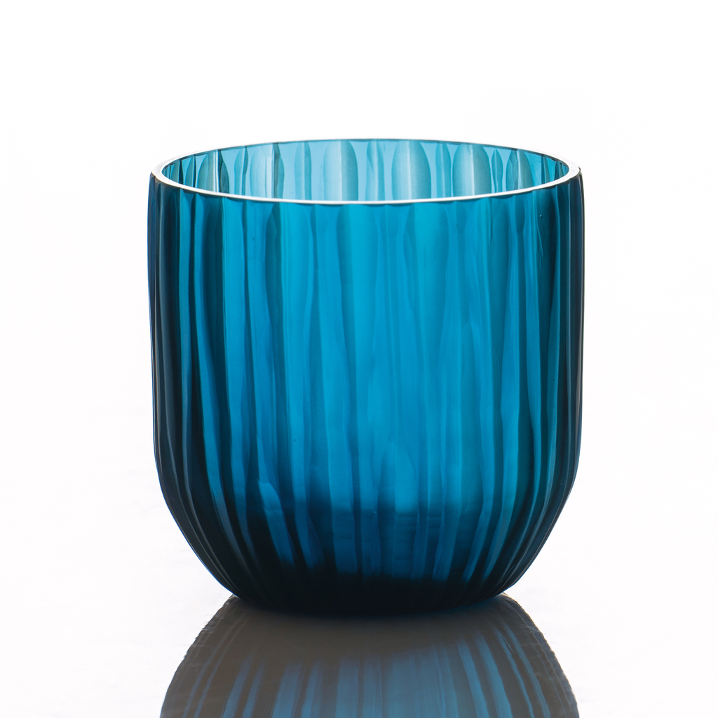 Lotus Windlicht Blau Lotus Windlicht Blau