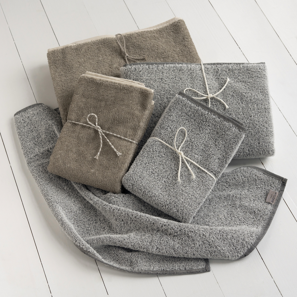 Axlings x Torquato Handtuch Grau 50 x 70 cm - 2 Axlings x Torquato Handtuch Grau 50 x 70 cm - 2