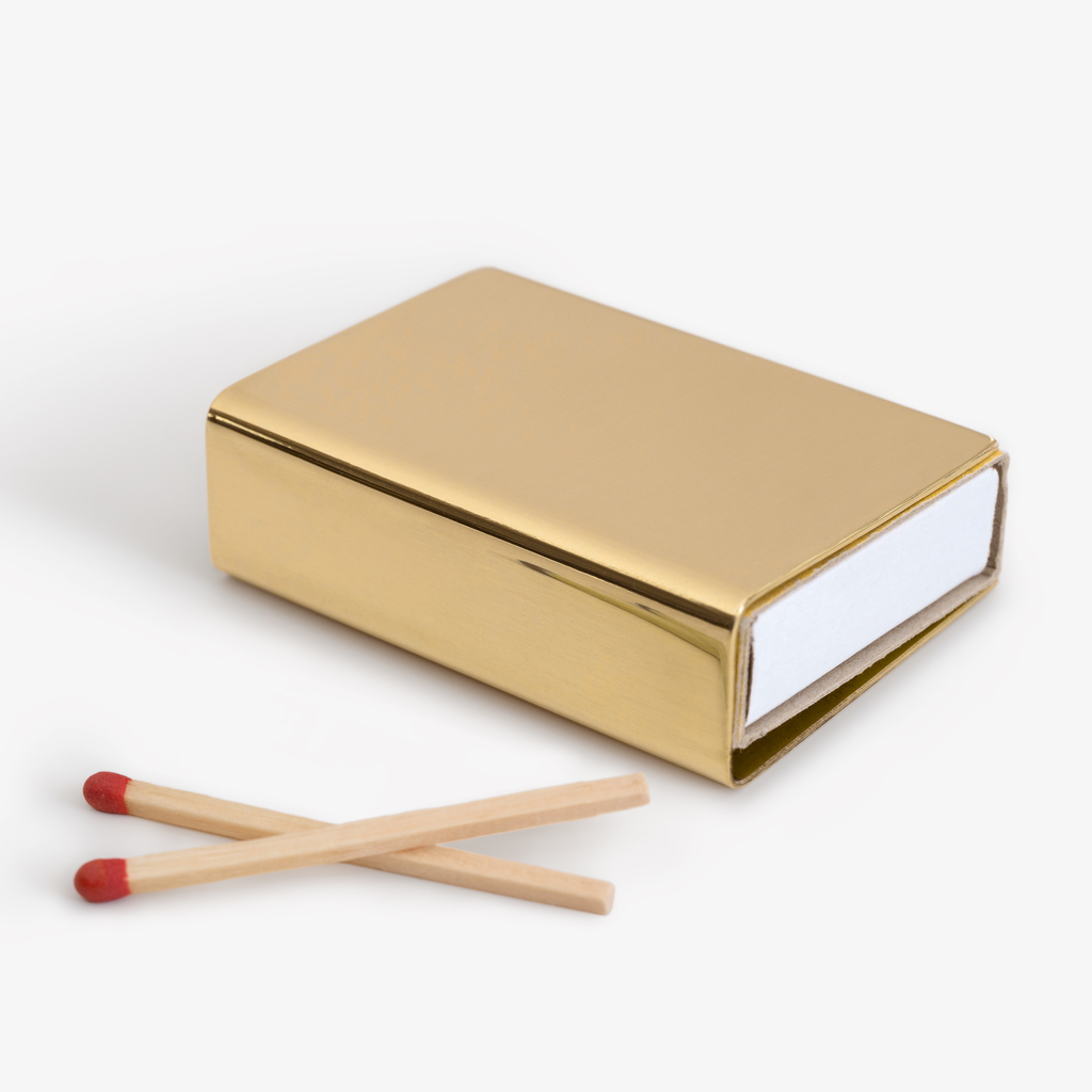 Streichholzhülle Messing Streichholzhülle Messing
