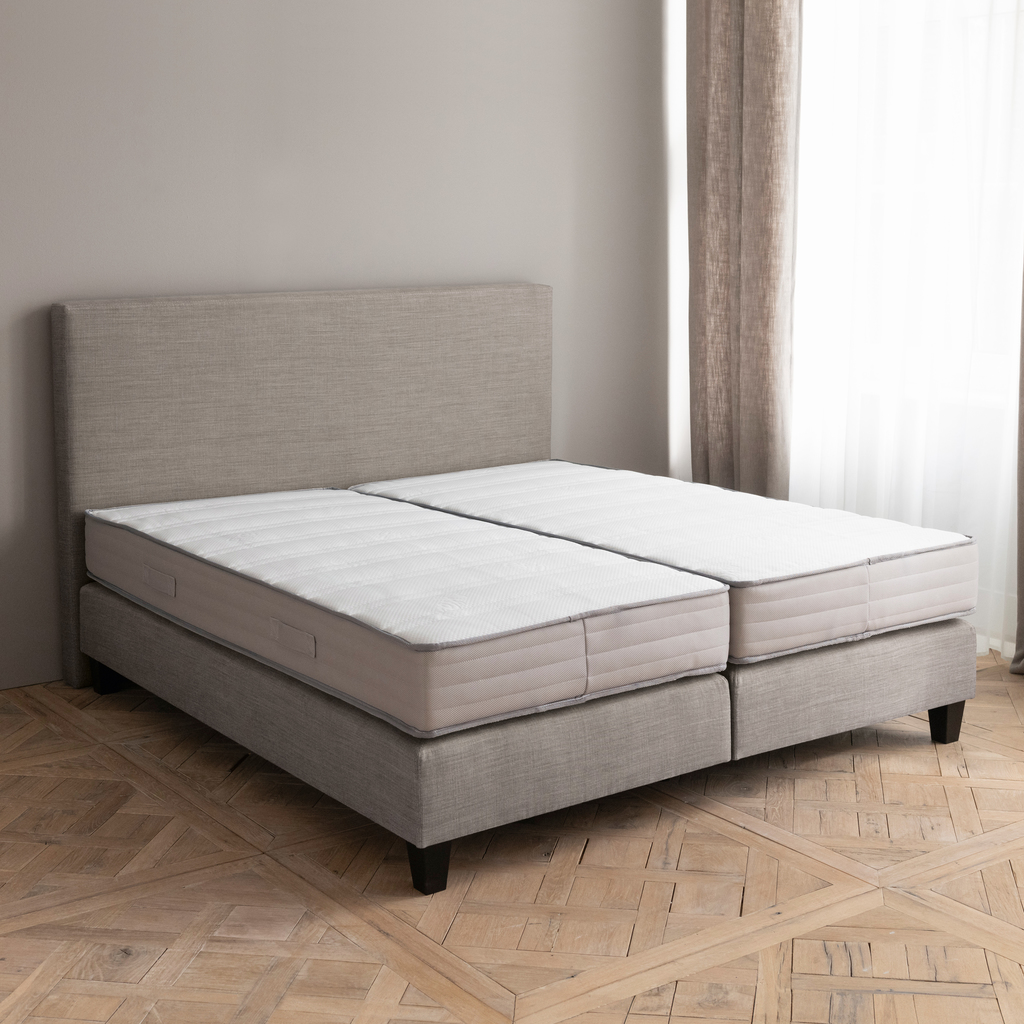 Revor Boxspringbett Lead ohne Matratze Warmgrau - 3