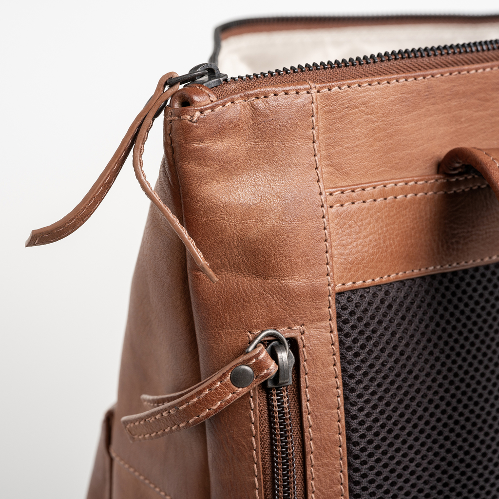 Leder City Rucksack