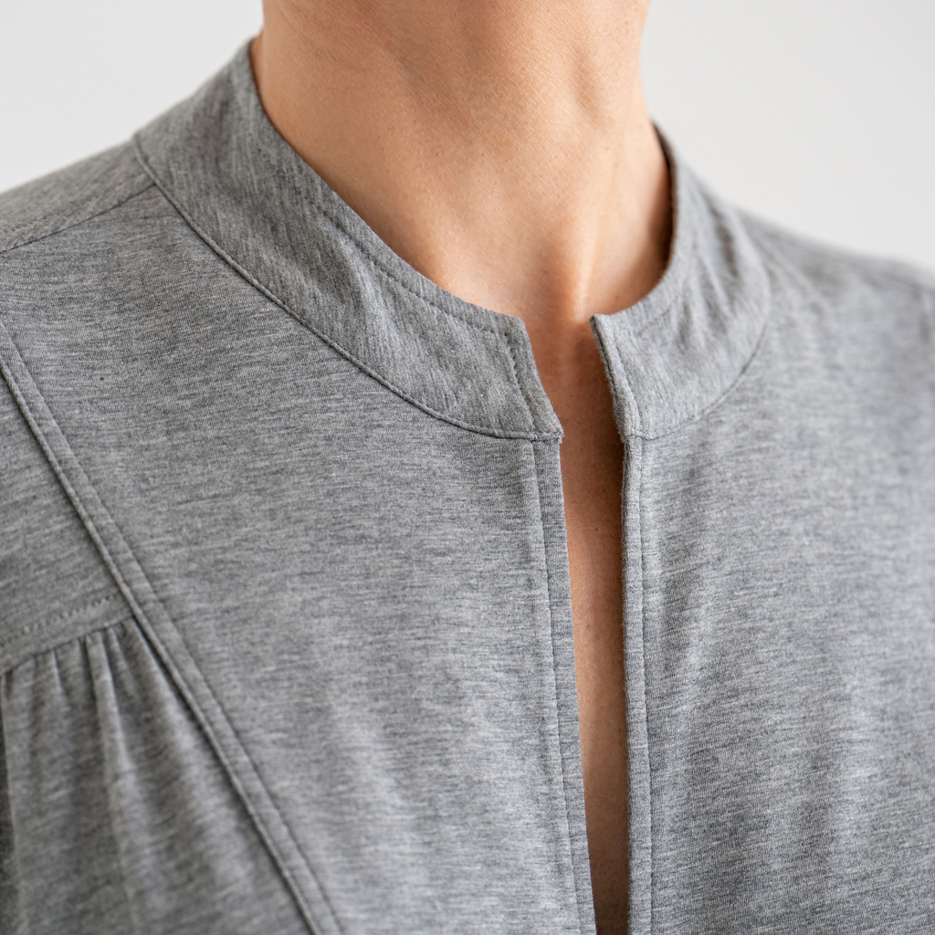 Sunday in Bed X Torquato Nachthemd Hailey Grau meliert L - 4 Sunday in Bed X Torquato Nachthemd Hailey Grau meliert L - 4