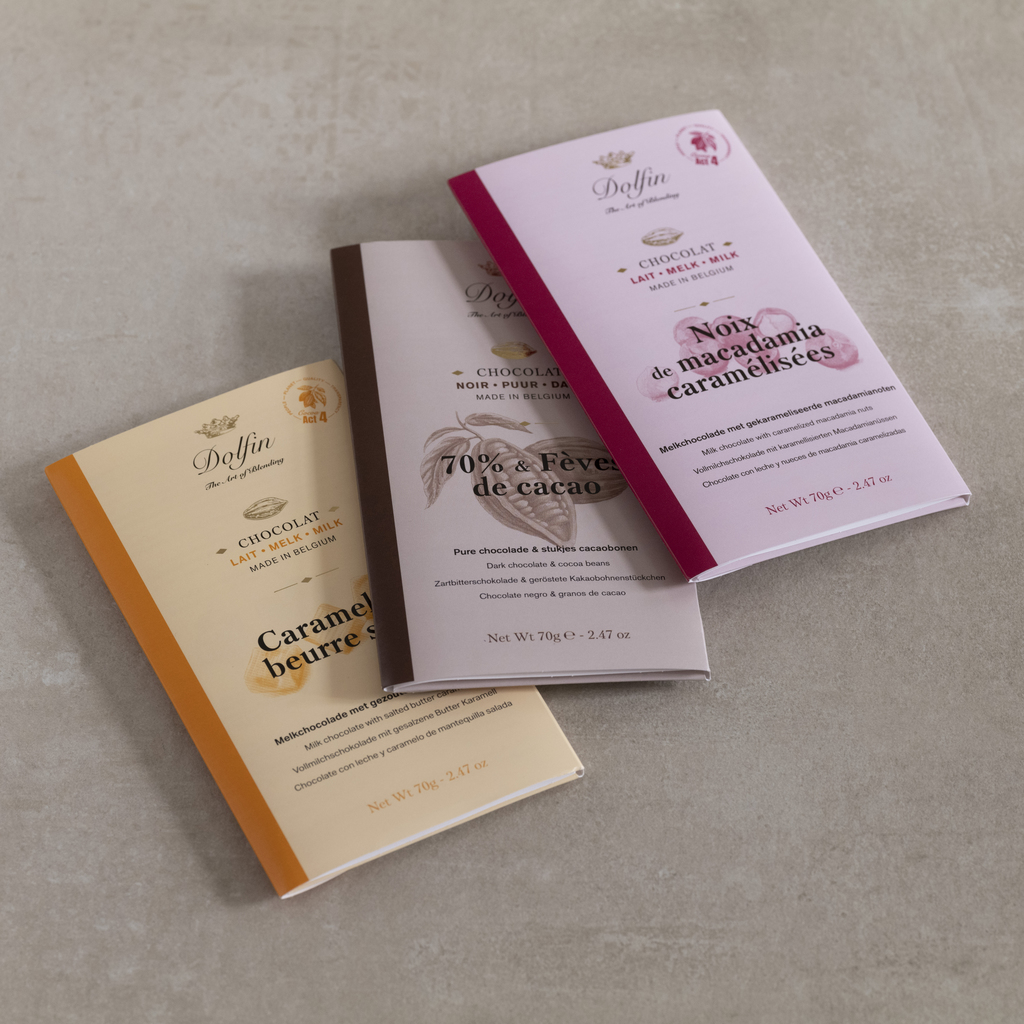 Dolfin Schokolade 70% Kakao 70 g - 2