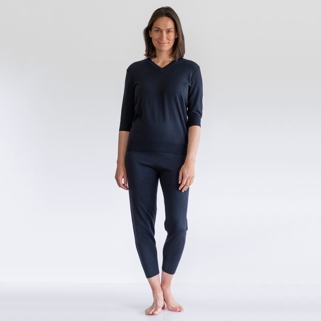 Sunday in Bed X Torquato Sommerstrick Hose Dolly Midnight L - 2