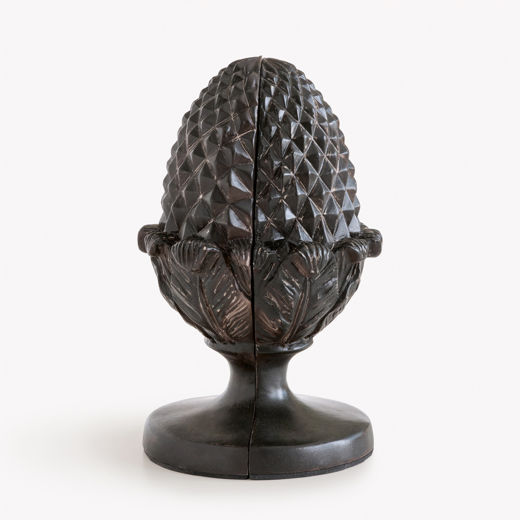 Buchstütze Pinienzapfen 2er-Set Buchstütze Pinienzapfen 2er-Set